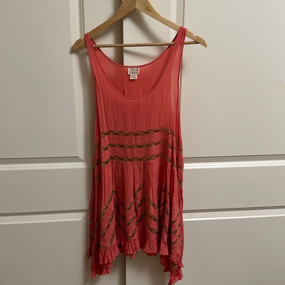 Free People Tunic Pink Size Medium - Picture 1 of 3